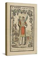 Saint Vincent, patron des vignerons-null-Stretched Canvas