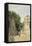 Saint-Vincent Street, Montmartre-Stanislas Victor Edouard Lepine-Framed Stretched Canvas
