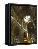 Saint Volodymyr's Cathedral, Kiev, Ukraine, Europe-Graham Lawrence-Framed Stretched Canvas