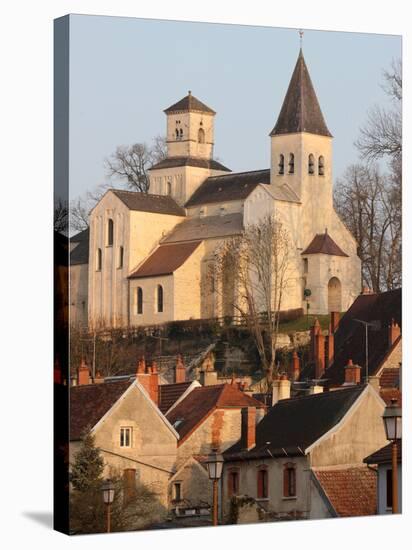 Saint-Vorles Church in Chatillon-Sur-Seine, Burgundy, France, Europe-null-Stretched Canvas