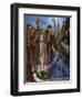 Saint Zenobius Revives a Dead Boy, C. 1615-Giovanni Bilivert-Framed Giclee Print