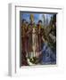 Saint Zenobius Revives a Dead Boy, C. 1615-Giovanni Bilivert-Framed Giclee Print