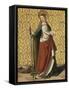Sainte Catherine d'Alexandrie-Josse Lieferinxe-Framed Stretched Canvas