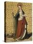 Sainte Catherine d'Alexandrie-Josse Lieferinxe-Stretched Canvas