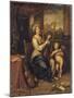 Sainte Cécile chantant les louanges du Seigneur-Pierre Mignard-Mounted Giclee Print