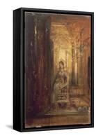 Sainte Cécile-Gustave Moreau-Framed Stretched Canvas