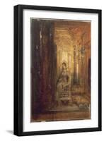 Sainte Cécile-Gustave Moreau-Framed Giclee Print