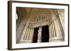 Sainte-Chapelle Exterior Detail, Paris, France, Europe-Neil Farrin-Framed Photographic Print