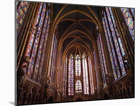 Sainte Chapelle Paris France-null-Mounted Premium Photographic Print