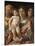 Sainte famille avec une sainte-Andrea Mantegna-Stretched Canvas