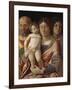 Sainte famille avec une sainte-Andrea Mantegna-Framed Giclee Print