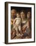 Sainte famille avec une sainte-Andrea Mantegna-Framed Giclee Print