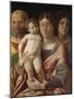 Sainte famille avec une sainte-Andrea Mantegna-Mounted Giclee Print