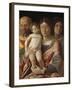 Sainte famille avec une sainte-Andrea Mantegna-Framed Giclee Print