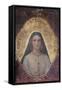 Sainte Genevieve de Paris, St. Germain l'Auxerrois Church, Paris, France, Europe-Godong-Framed Stretched Canvas