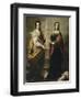 Sainte Juste et sainte Rufine-Bartolome Esteban Murillo-Framed Giclee Print