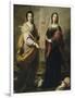 Sainte Juste et sainte Rufine-Bartolome Esteban Murillo-Framed Premium Giclee Print