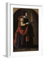 Sainte Lucie-Francisco de Zurbarán-Framed Giclee Print