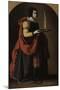 Sainte Lucie-Francisco de Zurbarán-Mounted Giclee Print