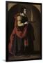 Sainte Lucie-Francisco de Zurbarán-Framed Giclee Print