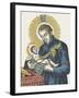 Sainte Madeleine et saint Stanislas de Kostka-null-Framed Giclee Print