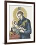 Sainte Madeleine et saint Stanislas de Kostka-null-Framed Giclee Print