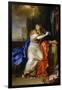Sainte Madeleine repentante renonce à toutes les vanités de la vie-Charles Le Brun-Framed Giclee Print