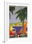 Sainte-Maxime-Roger Broders-Framed Art Print