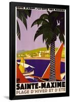 Sainte-Maxime-Roger Broders-Framed Poster