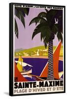 Sainte-Maxime-Roger Broders-Framed Poster