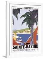 Sainte Maxime-Roger Broders-Framed Giclee Print