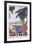 Sainte Maxime-Roger Broders-Framed Giclee Print