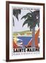 Sainte Maxime-Roger Broders-Framed Giclee Print