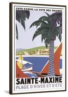 Sainte Maxime-Roger Broders-Framed Giclee Print