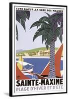 Sainte Maxime-Roger Broders-Framed Giclee Print