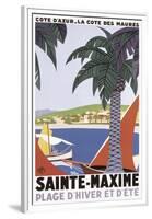 Sainte Maxime-Roger Broders-Framed Giclee Print