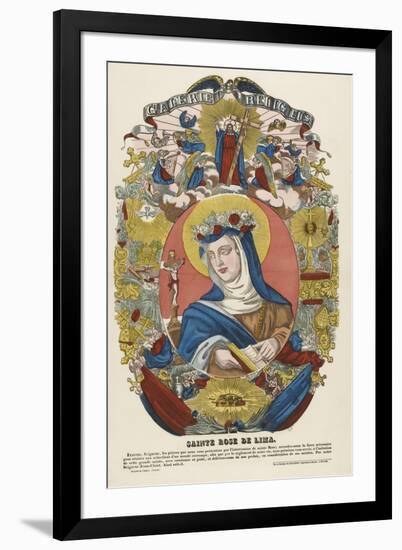 Sainte Rose de Lima-null-Framed Giclee Print