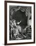 'sainte Vierge!' S'Ecria-T-Elle Qu'Allons Nous Devenir? Un Homme Tue Chez Moi!', Illustration…-Jean Michel the Younger Moreau-Framed Giclee Print