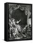 'sainte Vierge!' S'Ecria-T-Elle Qu'Allons Nous Devenir? Un Homme Tue Chez Moi!', Illustration…-Jean Michel the Younger Moreau-Framed Stretched Canvas