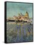 Saintes Maries De La Mer-Vincent van Gogh-Framed Stretched Canvas