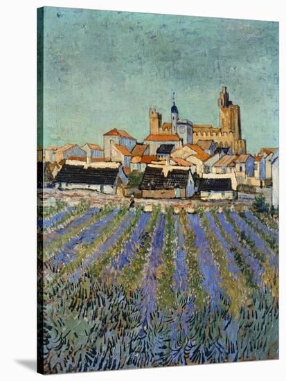 Saintes Maries De La Mer-Vincent van Gogh-Stretched Canvas