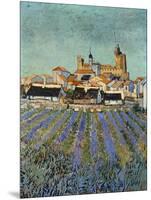 Saintes Maries De La Mer-Vincent van Gogh-Mounted Giclee Print