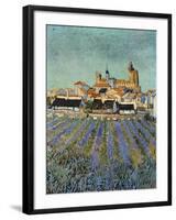 Saintes Maries De La Mer-Vincent van Gogh-Framed Giclee Print