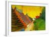 Saintes-Maries Road Through The Town-Vincent van Gogh-Framed Art Print