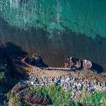 Gayundah Wreck Shipwreck in the Middle of the Ocean. Rust Boat on the Coast with Nice Ocean Color B-SaintM Photos-Stretched Canvas