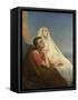 Saints Augustine and Monica, 1854-Ary Scheffer-Framed Stretched Canvas