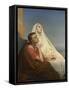 Saints Augustine and Monica, 1854-Ary Scheffer-Framed Stretched Canvas
