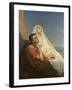 Saints Augustine and Monica, 1854-Ary Scheffer-Framed Giclee Print