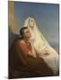 Saints Augustine and Monica, 1854-Ary Scheffer-Mounted Giclee Print