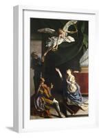 Saints Cecilia, Valerian, and Tiburcio, Circa 1620-Orazio Gentileschi-Framed Giclee Print